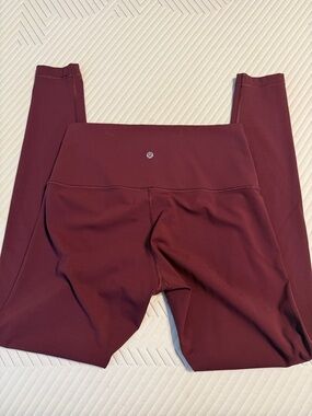 Lululemon Align Leggings Sz 12 Cranberry